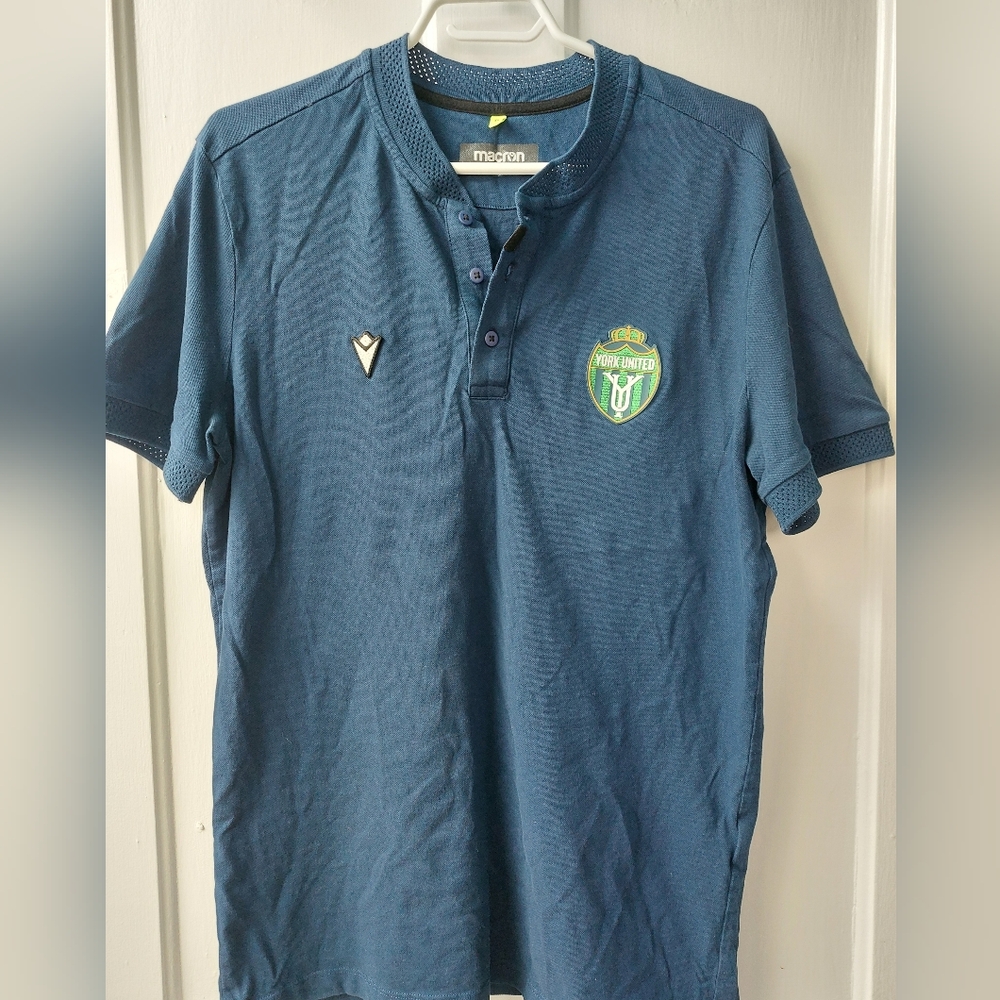York United FC navy Polo Shirt with Logo